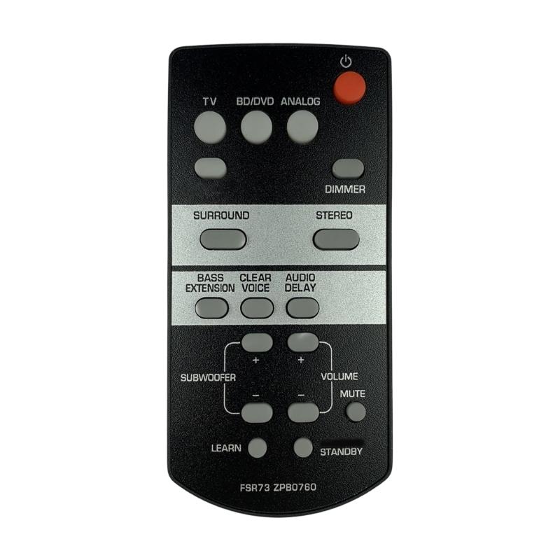 Remote Controller with Intuitived Button Layout for FSR73 Soundbar Easy Operating by All Ages Wear Resistant