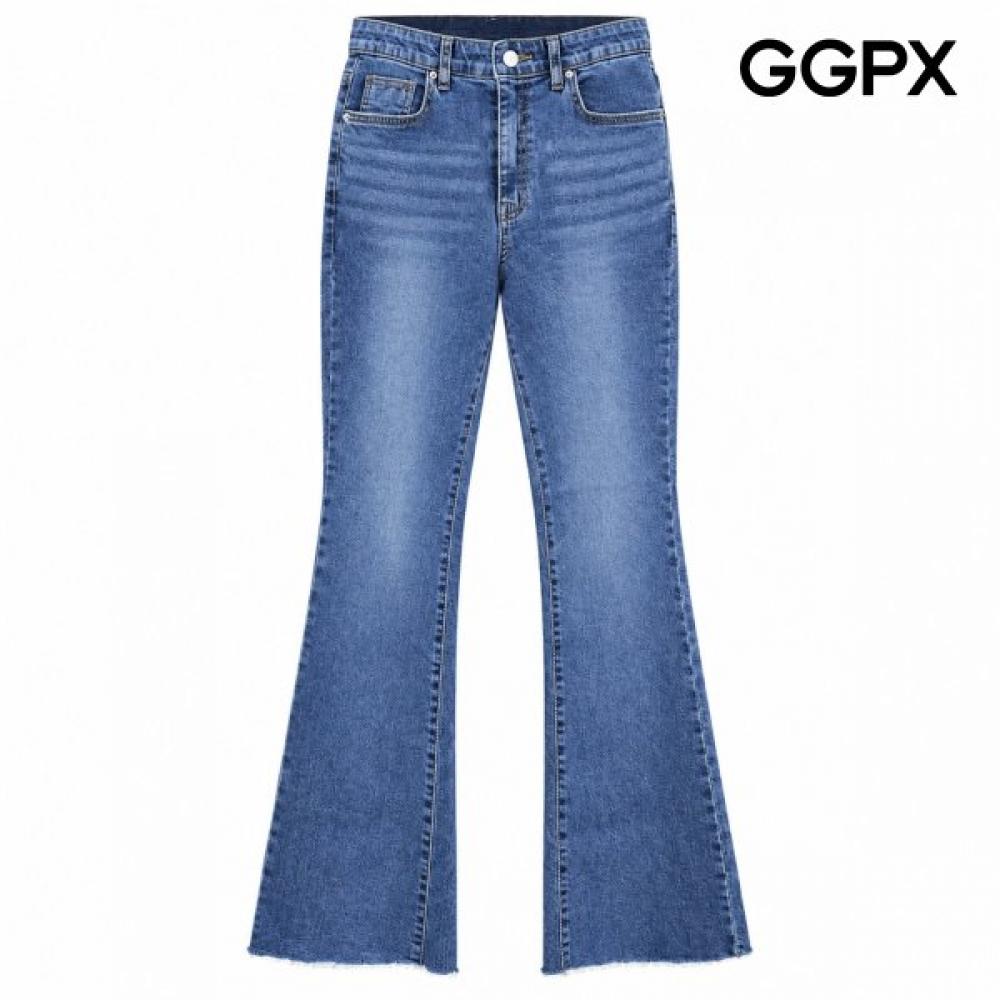 Ggpx New York Reversed Cut Detail bootCut Denim Pants Gq9pt010f