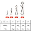 Oem 1000pcs Stainless Steel Quick Lead Snap Bait Weight Swivel Hook Tackle Gear Connector For Hanging Fishing Sea Accessories