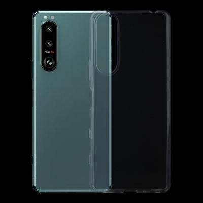 Für Sony Xperia 5 III 0,75 mm Ultradünne Transparente TPU Weiche Schutzhülle