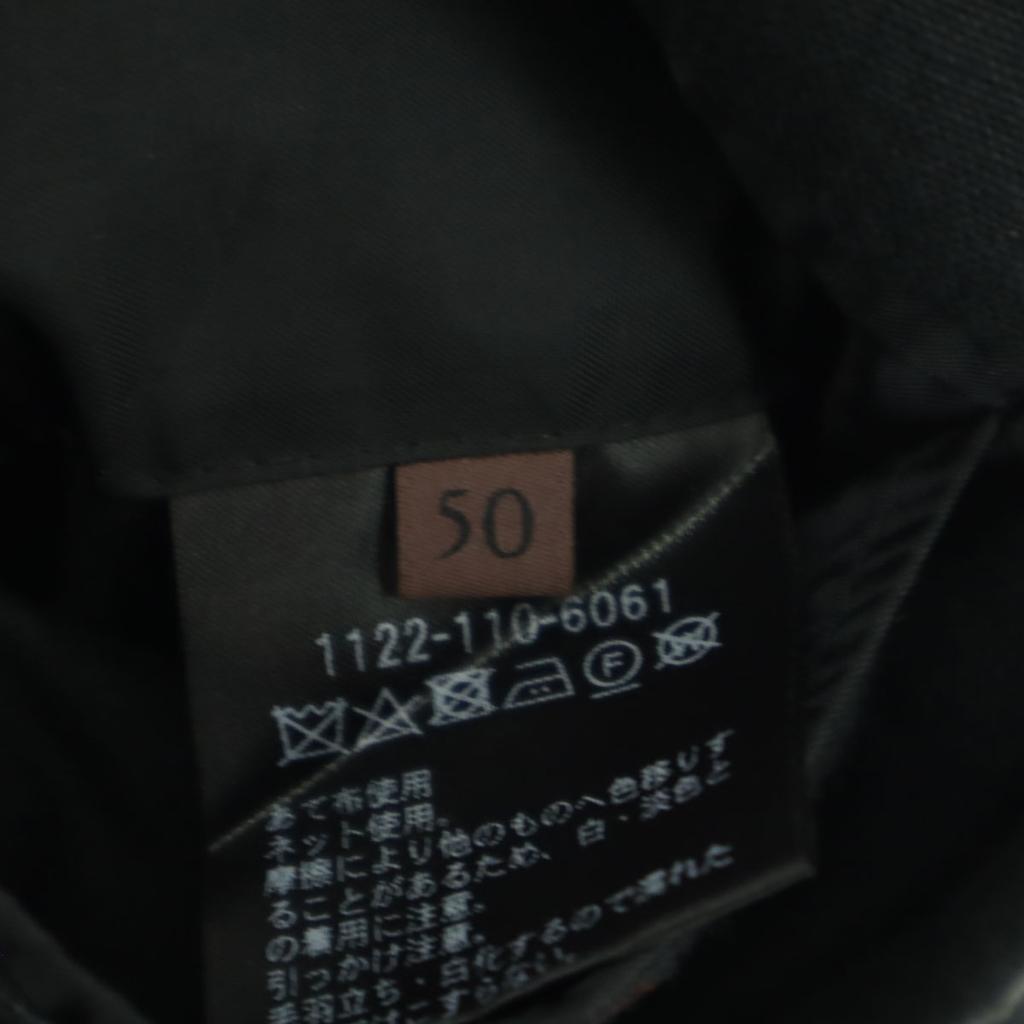 UNITED ARROWS TOKYO Leinen Langarm Dünne maßgeschneiderte Jacke 50 Schwarz Herren Gebraucht