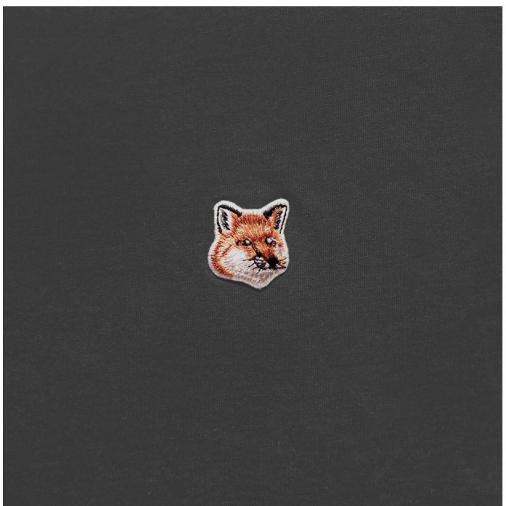 MaiSon KitSune Lm00104kj0008 H170 Fox Head Patch Men S Short Sleeve Tee
