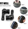 Aluminum Alloy Tire Valve Nozzle Clamp Motorcycle Rim 90Degree Angle Aluminum Alloy Valve Motorcycle Wheel Tire Moto Accessories