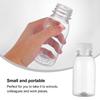 PET Plastic Transparent Milk Bottles 10pcs Juice Beverage Containers Disposable Water Jars for Sub Drinks