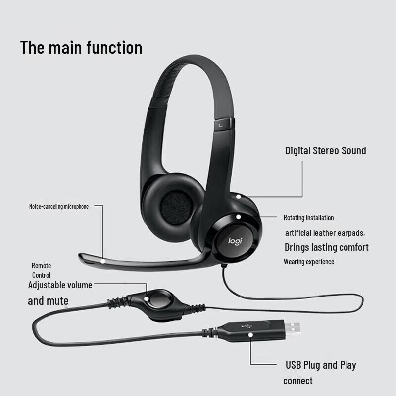 Logitech H390 USB Headset