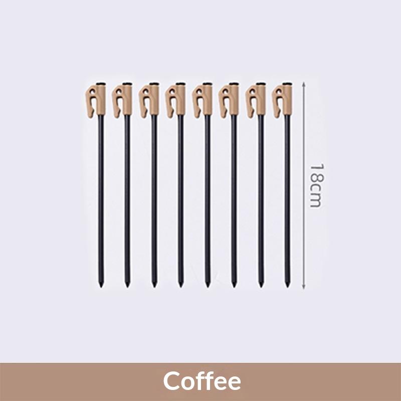 Outdoor Light Weight Hammer Solid Color Pulling Nail Hammer For Camping Portable Ceiling Tent Ground Nail Hammer Tools