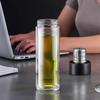 Sticlă de Apă cu Infuzor de Ceai și Capac Magnetic pentru Cană, Rezistentă la Căldură, Cană de Apă Portabilă, Etanșă, Cană de Ceai pentru Birou, Gospodărie