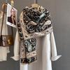Women Paisley Cashmere Shawl Wrap Luxury Winter Thick Warm Scarf Pashmina Neckerchief Bufanda Female Long Scarves Tessel Echarpe