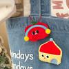 1 Pcs Original Cute Plush Doll Pendant Brooch Creative Funny Pendant Girl Backpack Fun Pendant