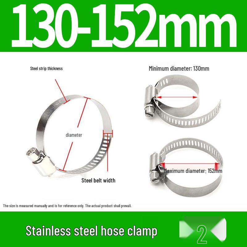 201 Edelstahl Schlauchschelle für Rohre