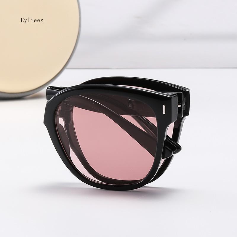 Foldableing Sunglasses Sun Spectacles for Female Fashion Air Cushion Eye Spectacless UV 400 Eye Spectacless Gafas De Sol Hombre