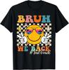 Bruh We Back 2nd Grade Retro Back to School Boys Girls Gift Unisex T-Shirt