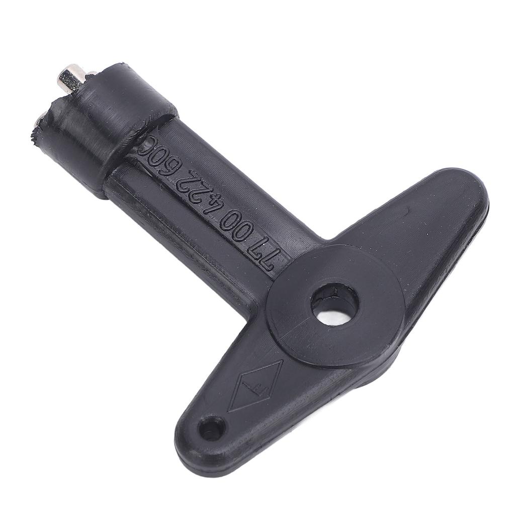 Radnabenkappenschrauben mit Schlüssel 7700422600 Stahl Robuste Struktur Radnabenkappenbolzen Ersatz für Megane Clio
