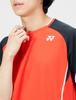 Yonex Short Sleeve Game Flame Red S Shirt, (596)