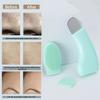 2 in 1 Facial Blackhead Removal Tool Silicone Face Scraper for Deep Cleansing Face Spatula Nose Whitehead Remover Skin Care Tool