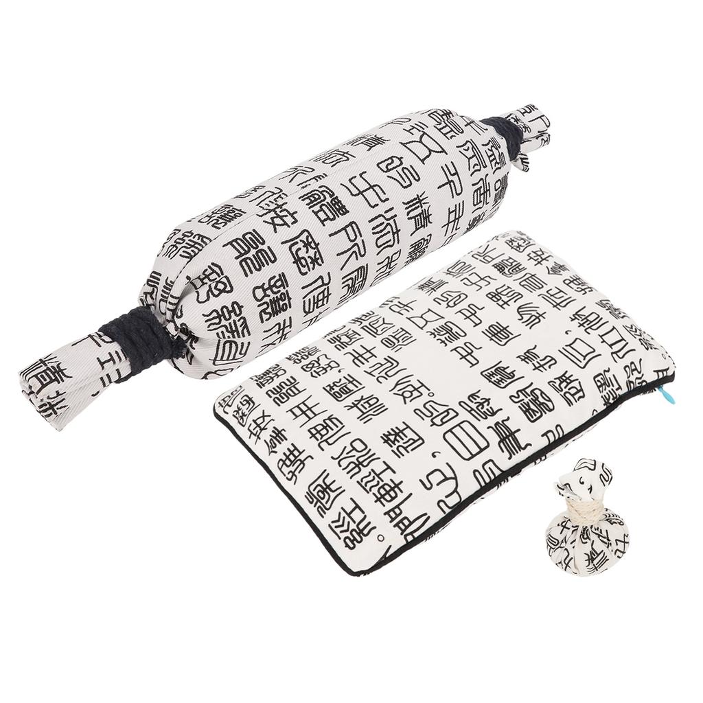 3pcs Wormwood Waist Hot Compress Bag Set Washable Reusable Body Relax Eye Area Massage Hot Compress