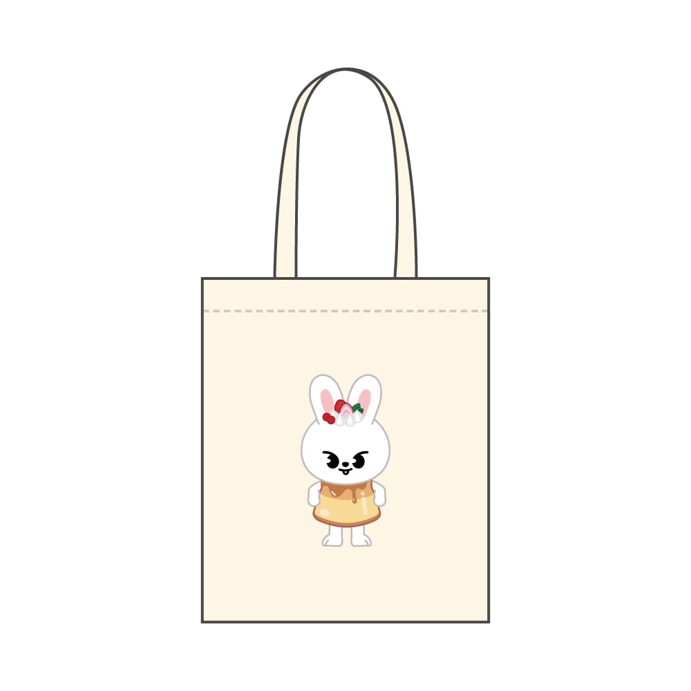 

STRAY KIDS Canvas ECOBAG Canvas Eco Bag_ebl_skz_02 (WHITE_LEEKNOW)