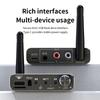 Compactly Wireless Bluetooth-compatible 5.4 Audios Receiver Adapter For Car Home Use Auxs Output USB TF Card Playbacks