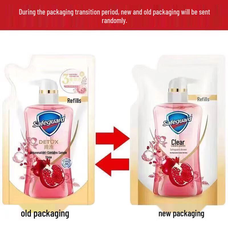 Safeguard Red Pomegranate Gel Body Wash
