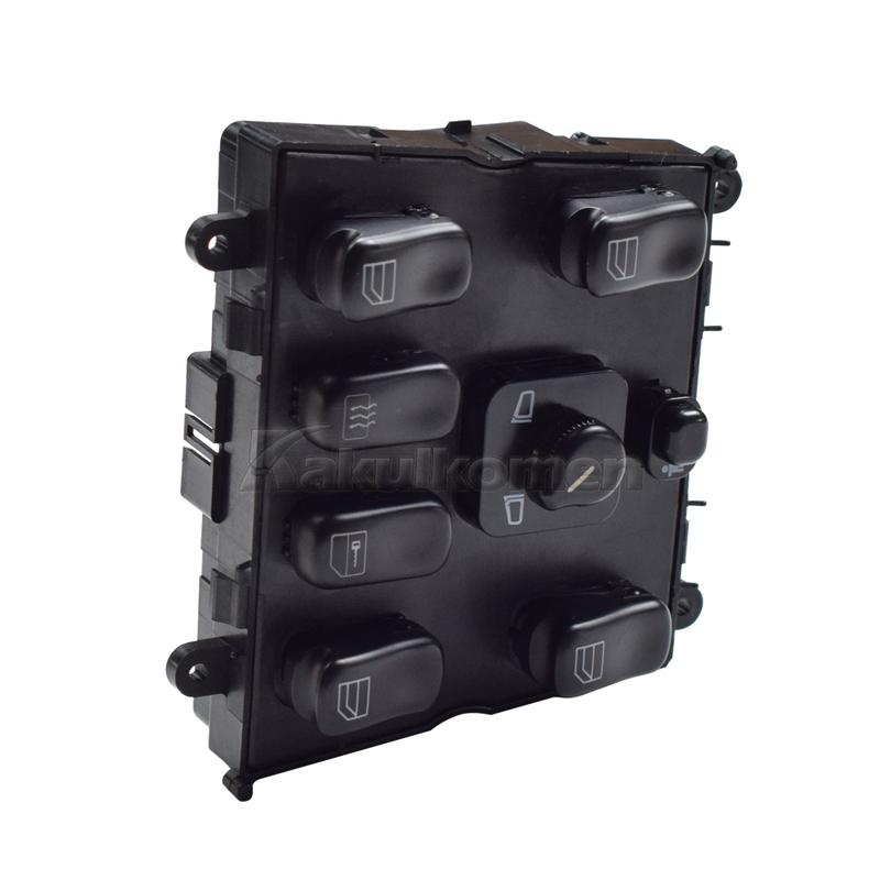 High Quality New 1638206610 A1638206610 Master Power Window Switch For Mercedes-Benz ML320 W163 ML400 ML430 ML500 1998-2005