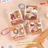 Children's Cartoon Cute Sticky Notes, Portable Fun Stress Relief Mini Diary