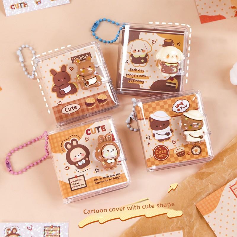 Children's Cartoon Cute Sticky Notes, Portable Fun Stress Relief Mini Diary
