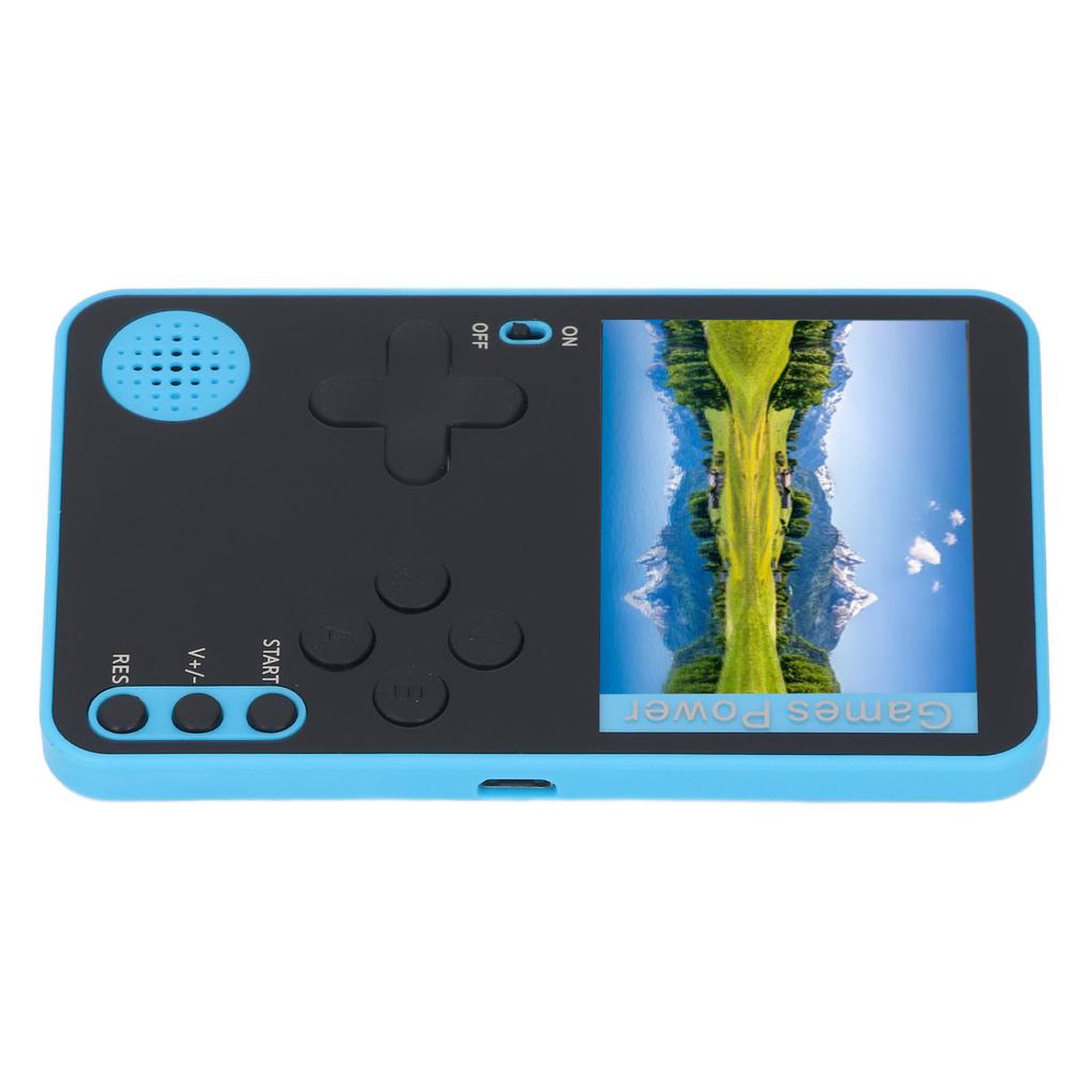 Handheld-Spielkonsole 2,4-Zoll-Bildschirm Tragbare Retro-Videospielkonsole mit integrierten Spielen für