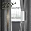 Metal Invisible Curtain Magnets Closure Magnetic Clips Nail Free Drapery Fastener Prevent Light Leaking for Curtains & Bed Net Fixing