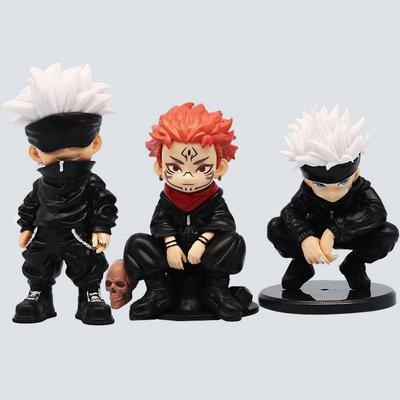 14cm Jujutsu Kaisen Anime tegevuskuju - Satoru Gojo & Neetuste Isand Sukuna kogutav mudelnukk mänguasjad fännidele