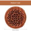 Vaguelly 1PC Wooden Guitar Soundhole Cover Guitar Block Protector Cover Feedback Reducer for Acoustic Classic Guitar Electric Guitar Accessories