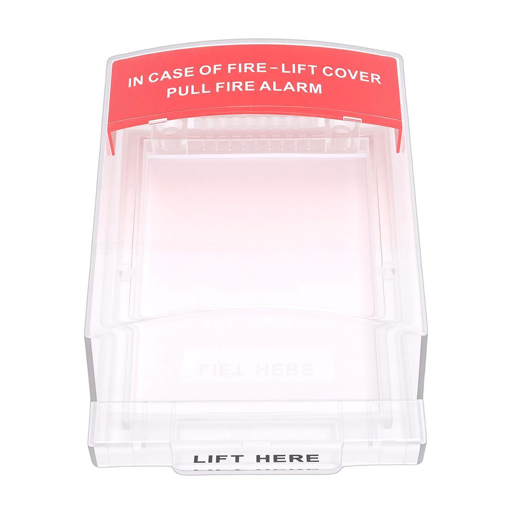 Fire Reminder Cover Pull Station Manual Emergency Call Point Protective Button Guard Fireproof Safe Switch Protector