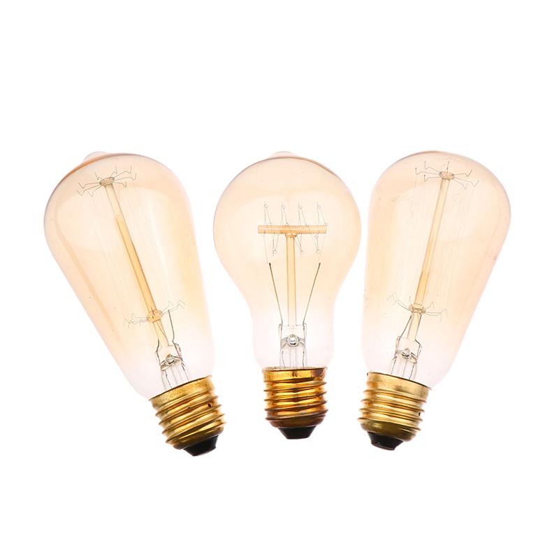 Bec retro galben 220V 110V E27 40W bec incandescent cu LED vintage pentru decor acasă lampă vintage
