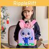 Mochila Zootopia Judy Hopps Nick Wilde Com Nylon Durável E Design De Personagem De Desenho Animado Para Uso Escolar