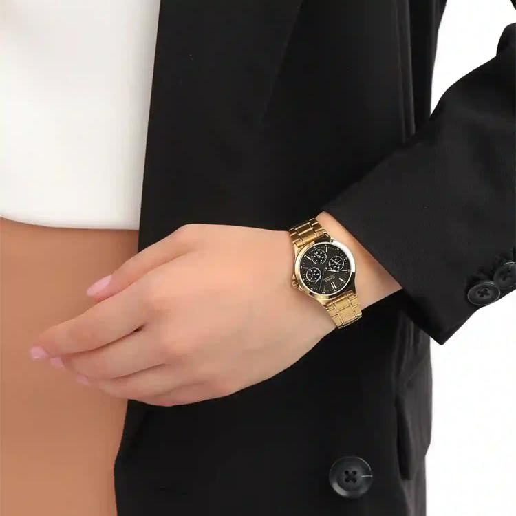 Casio Women's Standard Series Black Watch LTP-V300G-1AUDF