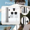 Patio Umbrella Stand Base Pole Holder Easy to Install Deck Umbrella Mount Holder Bracket for Outside Lawn Balcony Yard Garden
