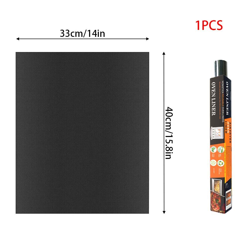 60*40cm Non-stick BBQ Grill Mat Baking Mat Barbecue Tool Cooking Grilling Sheet Heat Resistance Easily Cleaned Kitchen BBQ Tool