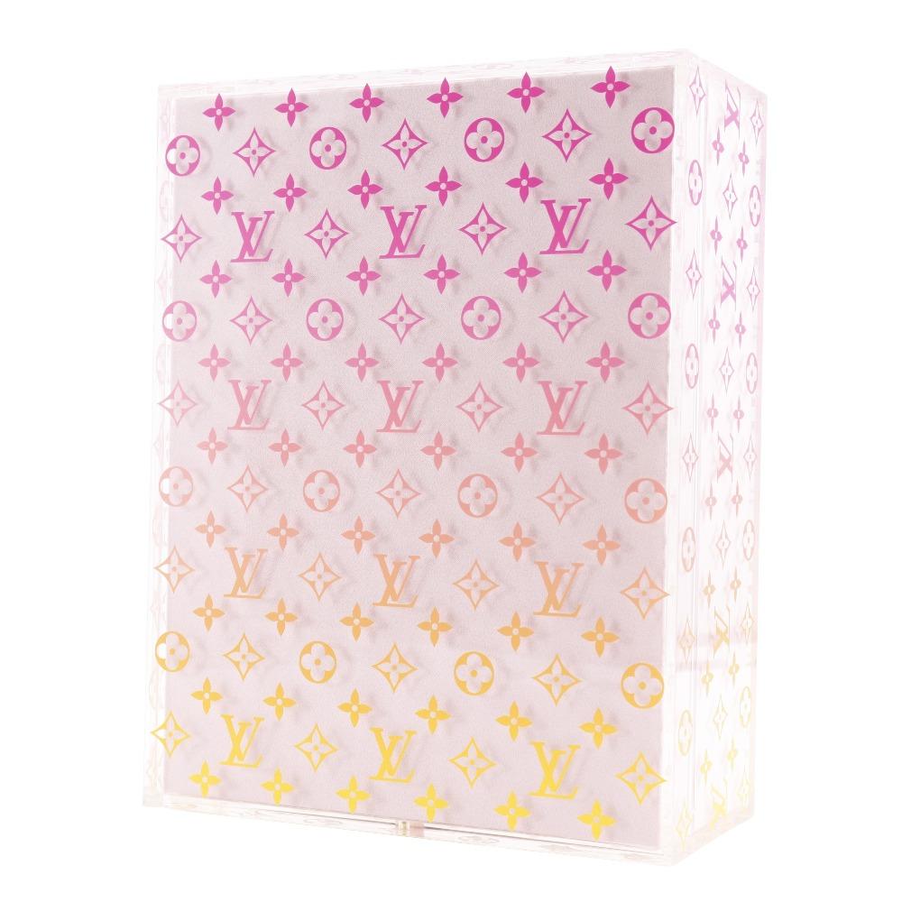 Louis Vuitton Sunglasses Case Other Accessories Monogram Gradient Collector's Box Pink Acrylic _ Used