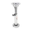 RV Table Pedestal Base Stand Detachable 7 Adjustable Height Aluminum Alloy Table Pedestal Leg Base for Caravan Boat