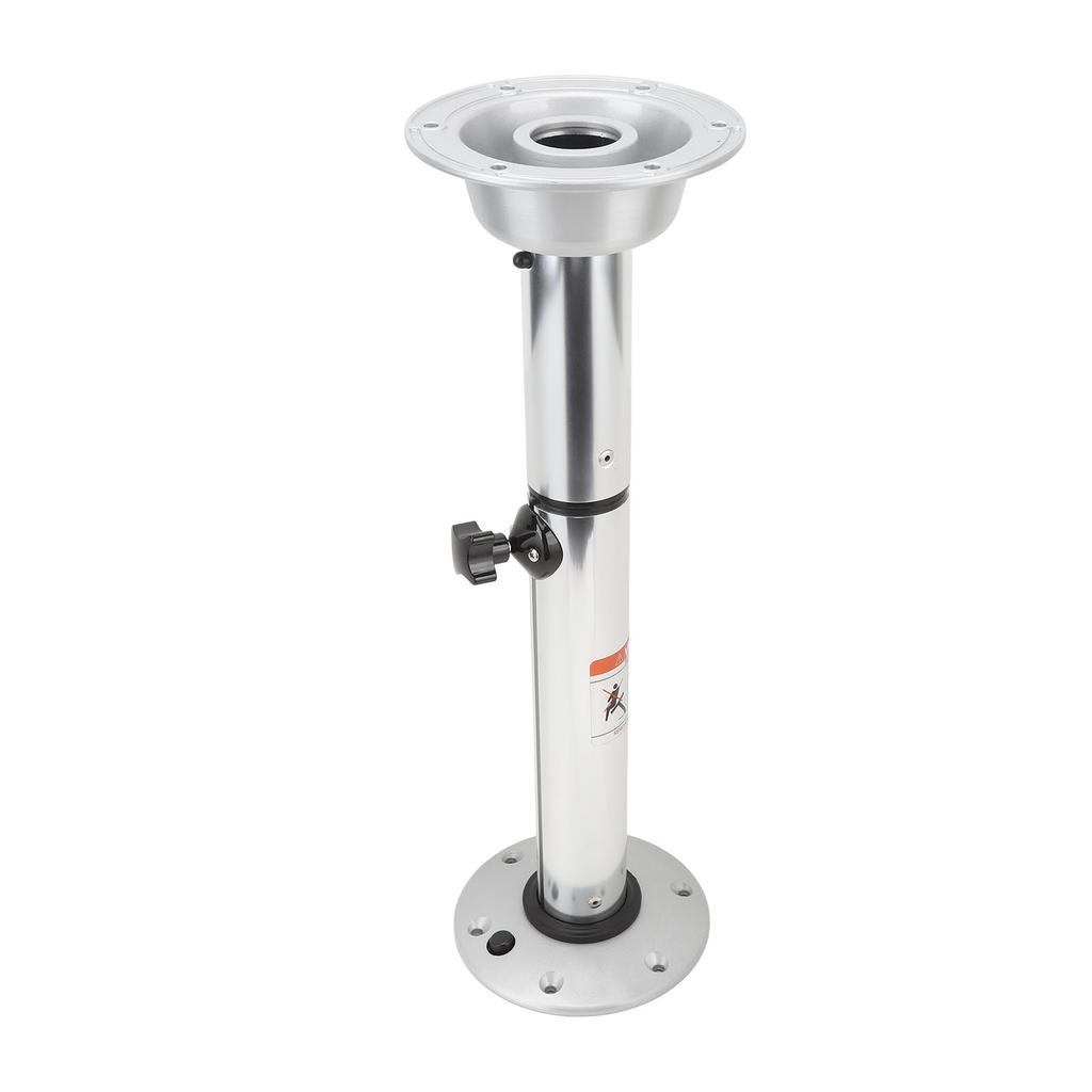 RV Table Pedestal Base Stand Detachable 7 Adjustable Height Aluminum Alloy Table Pedestal Leg Base for Caravan Boat