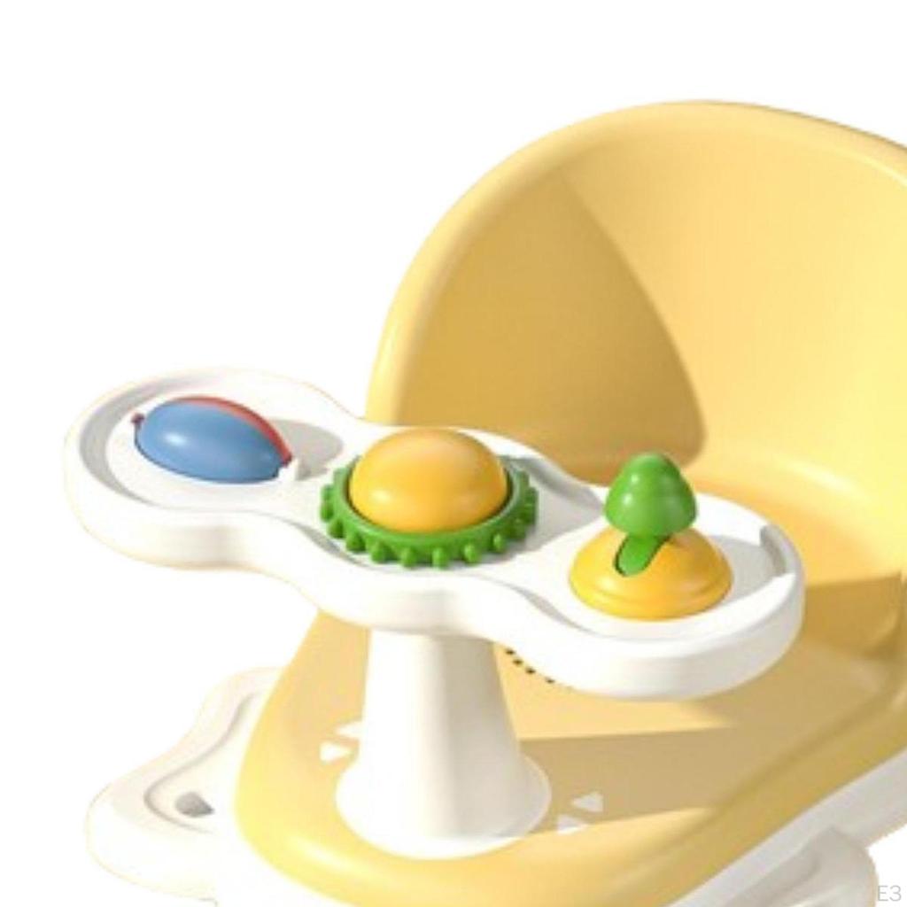 Baby Bath Chair with Suction Cup Stability for Newborns