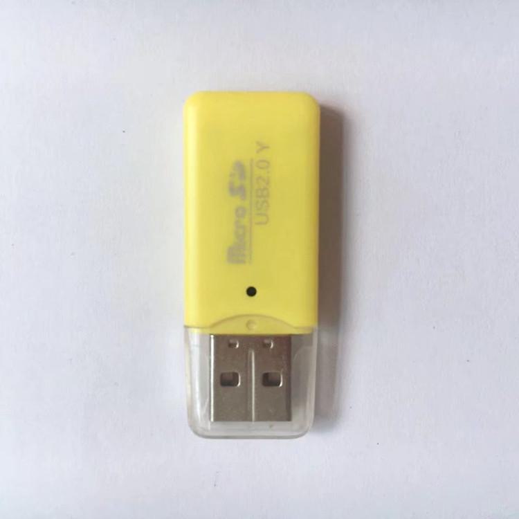 High-Speed USB 2.0 Mini Card Reader for Mobile Phones - Compact, Simple, and Portable.