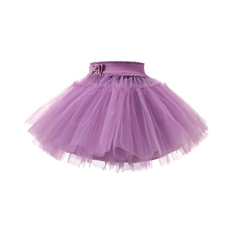 Half Length Skirt Dance Skirt TUTU Skirt Ballet Skirt Fluffy Skirt Practice Outfit Performance Outfit