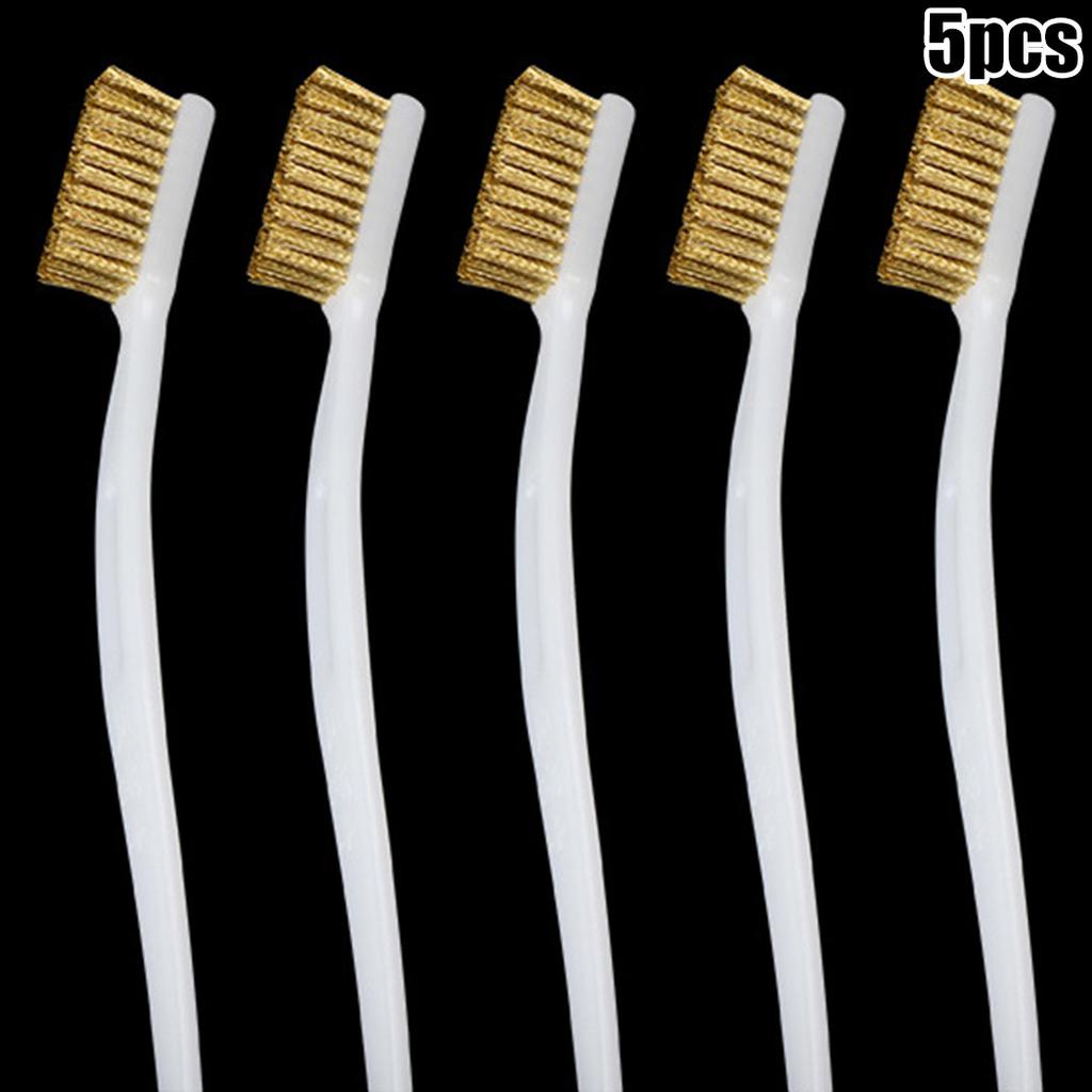 170*8.5*20mm Brass Wire Brush 5PCS Brass Brush Cleaning