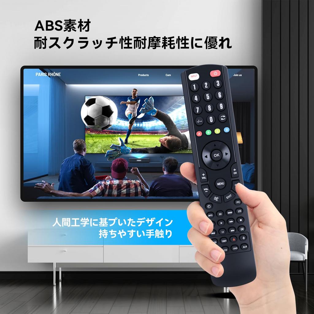 Soundbar Remote Control for YAMAHA TV Speakers (YSP-2700)