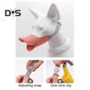 Anti Bite Duck Mouth Shape Dog Muzzle Silicone Duck Bill Dog Mouth Cover Adjustable Dog Muzzle Face Guard for Small Medium Dogs