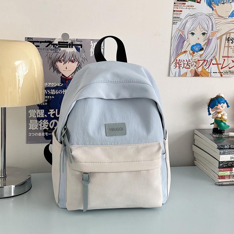 Schoolbag wholesale simple backpack female Japanese versatile size new commuter class schoolbag fashionable cute travel backpack
