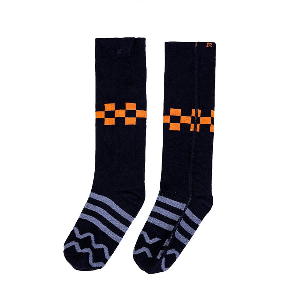 Electric Heated Socks Electric Heating Socks with Built-in Heating Panels Skiing Sock Warm Winter Socks for Camping Hiking