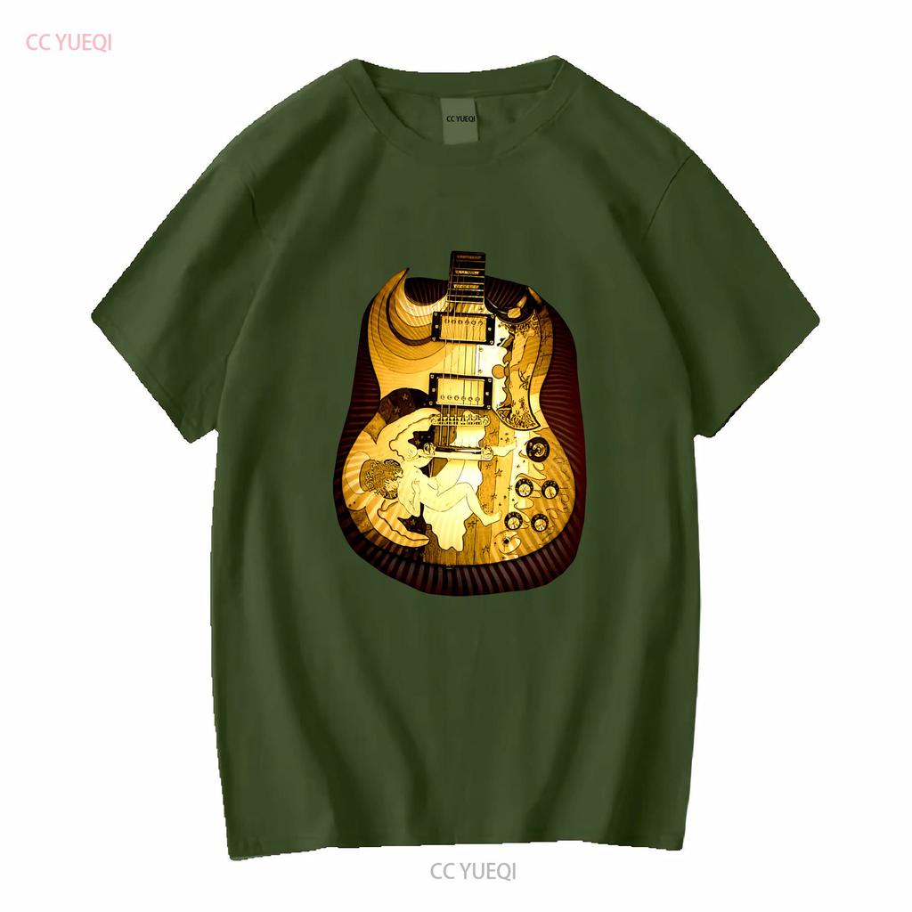 2010 Eric Clapton Concert Tour North America Usa Us Guitar Brown T Shirt L Vintage Washed Breathable Top For Everyday Wear
