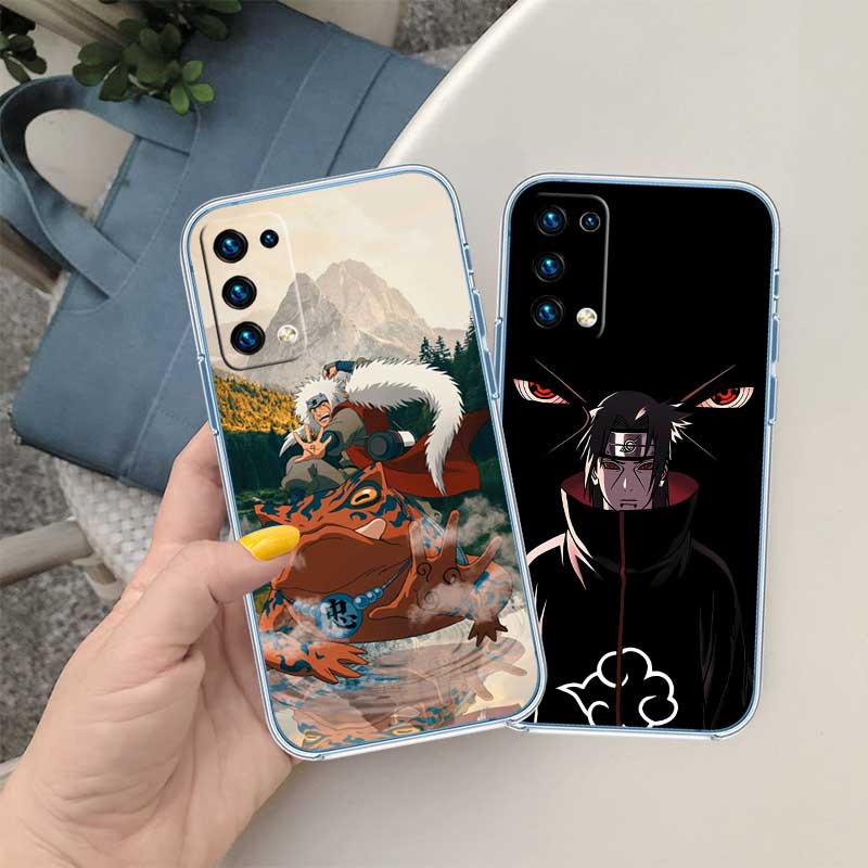 UP40 Naruto Obito Madara Transparent Phone Case for Samsung Galaxy A04 A04S A14 A23 A34 A54 M23 M33 M52 M53