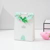 StoBag Pastel Floral Gift Wrapping Bags Paper Packaging Bags with Ribbon Handle for Sweets Jewelry Crafts Birthday Party Favor